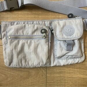 Kipling off white / lavender unisex Belt Bag